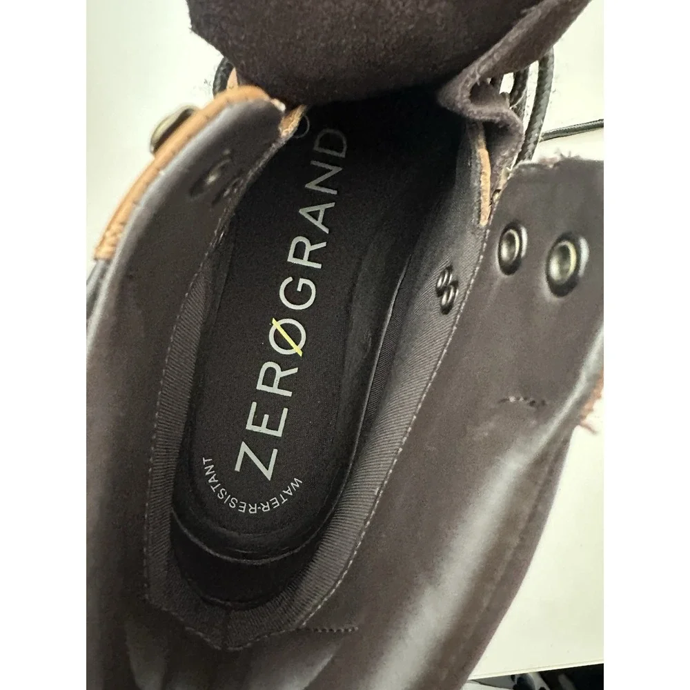 Cole Haan Men's Zero Grand Hiker Water Resistant Boots sz 10 1/2 M‎ Classic